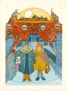 MOEBIUS (1938-2012) - L’express Encres de couleur sur papier… | Huberty Breyne