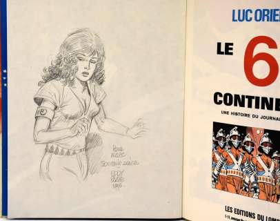 Eddy Paape / Michel... | Eddy Paape / Michel Greg - Dédicace Luc Orient T10... | Arthema Auction