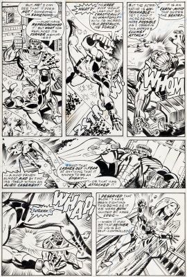 Al Milgrom (Crayonné), Terry Austin (Encrage) | Al Milgrom - Captain Marvel #47 - Page 15 | 2DGalleries
