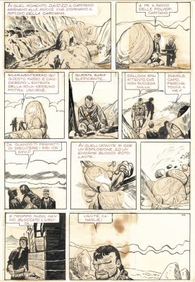 Hugo Pratt | HUGO PRATT: Junglemen published in the… | Galerie Laqua