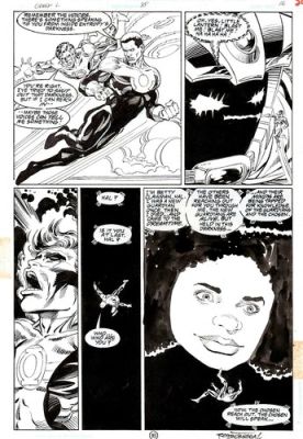 Green Lantern #35 Page 16 Original Art Hal Jordan & John Stewart By Mark Bright | eBay US (Buy It Now)