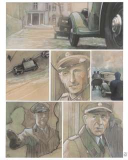 Le Hénanff, Fabrice - Planche originale en couleur (p.6) - Wannsee (2018) | Catawiki