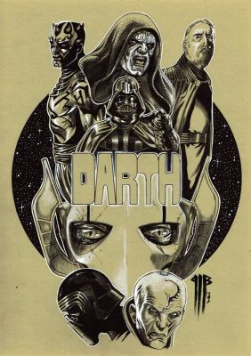 Philippe Bringel | Star wars - les Darth ( promo de Noël) | 2DGalleries