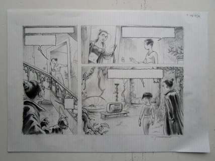 Bosschaert, Jan - Originele tekening in potlood - Jaguar | Catawiki