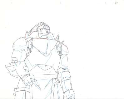 FULLMETAL ALCHIMIST D’après... - Lot 151 - FULLMETAL ALCHIMIST D’après Hiromu Arakawa Studio Bones...