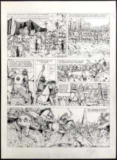 Delaby, Philippe   - Planche originale (p.3) - Tarik le Conquérant | Catawiki