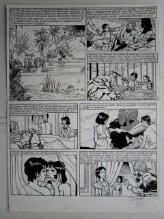 Renaud, Denauw - Originele pagina (p.29) - Pokervrouw | Catawiki