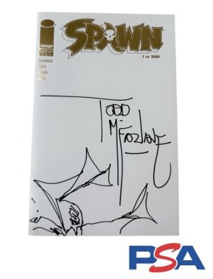 Todd McFarlane Signed Spawn #350 SDCC 2024 Gold Foil Comic /1000 PSA 10 AUTO LOA | eBay US (Buy It Now)