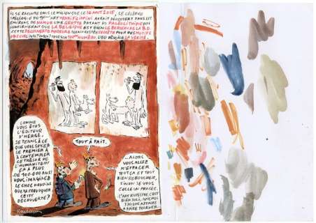 Vuillemin  - Dessin Original - Hommage Ã  Hergé / Tintin - DBD (Dossiers de la Bande Dessinée) -  (2011) | Catawiki