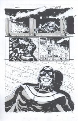 Robert Gill | Gambit: Wanted #1, Page 20 | Geoff M Art Sales