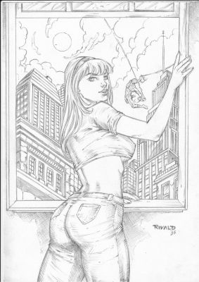 Rivald Paiva | gwen stacy | Raremarq (Buy It Now)