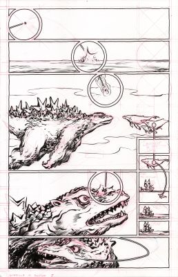 Jesse Lonergan | Godvilla vs. America: Boston #1 Page 05 | The Artist Bullpen