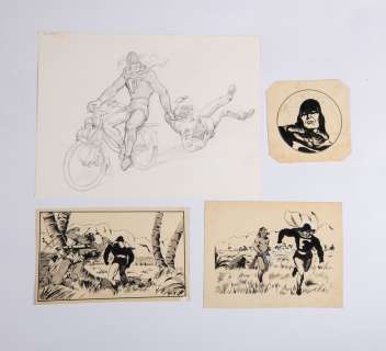 [BANDE DESSINEE]... - Lot 122 - [BANDE DESSINEE] Rémy BORDELET (1931 - 2003). Réunion...