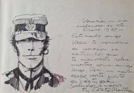 * Pratt - Dédicace:... | * Pratt - dédicace: Corto Maltèse I. Edition originale... | Tessier Sarrou