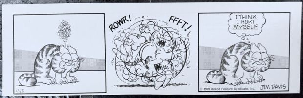 Jim Davis | Garfield - Daily - 12.04.1979 | 2DGalleries