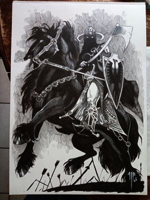 Philippe Bringel | Death Dealer | 2DGalleries