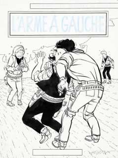 Tibet - Chick Bill, illustration Ã  l‘encre de Chine et au…