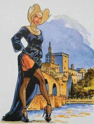 Félix MEYNET: Die Versuchung Der Brücke Von Avignon, EX LIBRIS Signiert, 499 Ex. | eBay Europe (Buy It Now)