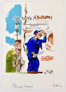 Al Severin Les Pieds... | AL SEVERIN Les pieds nickeles Illustration humoristique Encre... | Vermot et Associés