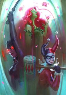 Clara Tessier | Gotham City Sirens Illustration | Kirby’s Comic Art
