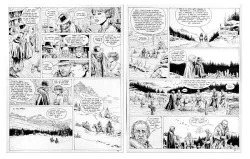 Swolfs | Durango, planches n°19 et n°20 Ã  l’encre de Chi… | Banque Dessinée