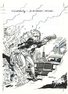 Walthery François... | WALTHERY François (né en 1946) Rubine Encre de Chine... | Tessier Sarrou