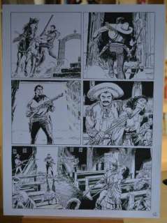 Tex #5 - B. Brindisi - tavola originale  - Page volante - (2019) | Catawiki