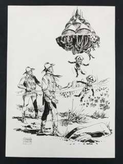 Tex - illustrazione originale - Page volante | Catawiki