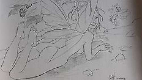  - Christophe Carmona - Dessin original crayonné - Page volante 