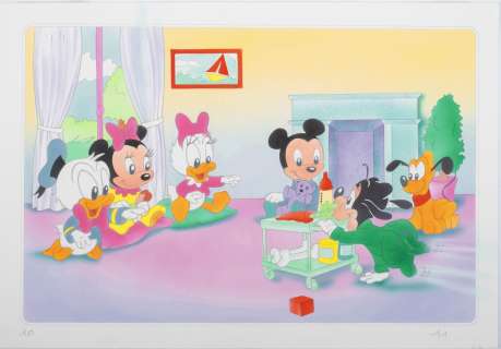 Studio Disney Dessin... | STUDIO DISNEY Dessin original couleur ’’Les drôles... | Stanley’s Auction