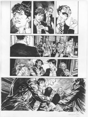 Paolo Martinello | DYLAN DOG n.478 – HARLECH ASYLUM, pag.45 | Avalon Comic Art