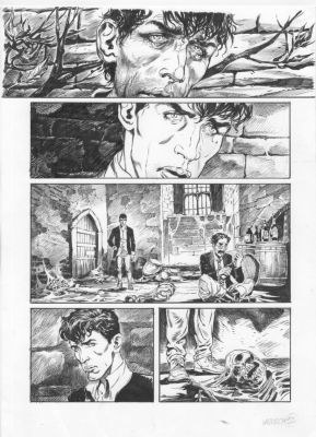 Paolo Martinello | DYLAN DOG n.478 – HARLECH ASYLUM, pag.59 | Avalon Comic Art