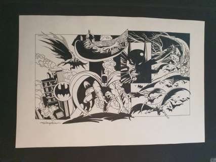 Batman - McLaughlin, Frank - Dessin Original - Batman - EO | Catawiki