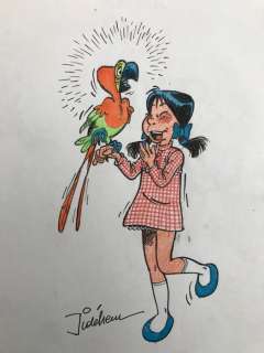 Jidéhem - Dessin original couleur - Sophie | Catawiki