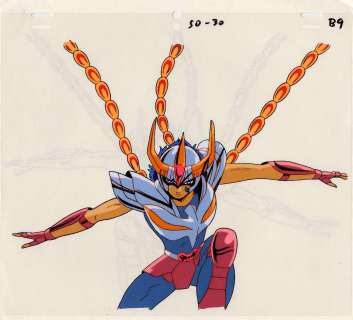 Masami Kurumada... | Masami Kurumada (車田・正美) - Shingo Araki (荒木 伸吾) Chevaliers... | Aibo Art Auction