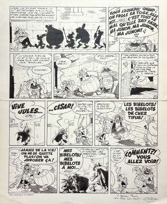 Uderzo Albert (1927-2020) Astérix... | UDERZO Albert (1927-2020) Astérix - Les lauriers de... | Tessier Sarrou
