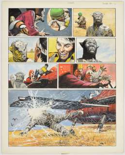 [Original comic & book illustrations] Don Lawrence (1928-2003) - original page Storm | Zwiggelaar Auctions