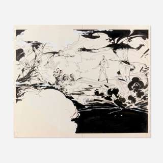 Lot 410 - George Freeman, Marvel Comics Price Guide Cover Original Art (Marvel Comics, 1982-83)