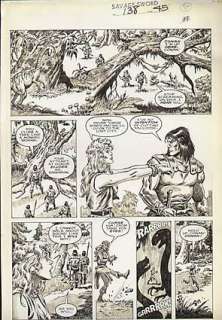 SAVAGE SWORD OF CONAN Issue #138 Interior Page | ComicConnect