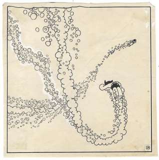 Osamu Tezuka Handwritten manuscript frame "Astro Boy" one frame | Mandarake (Big Web)