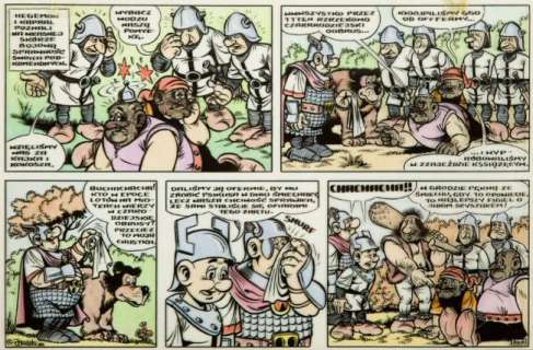 Janusz Christa  (1934 - 2008) "Kajko i Kokosz - Dzien | Desa Unicum