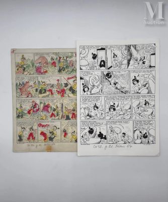 Bussemey, Roger (1920-1988) | Lot 86 : Moky et Poupy | Millon