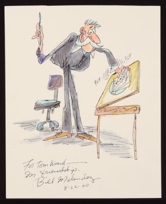 Self Portrait by Bill Melendez | eBay US (Buy It Now)