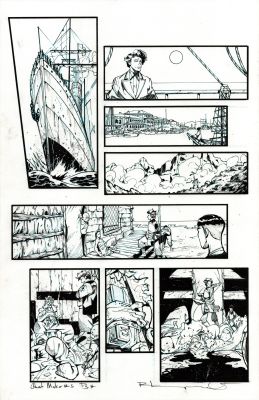 Ricardo López Ortiz | Ghost-Maker #5 Page 03 | The Artist Bullpen
