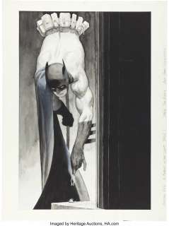 Aron Wiesenfeld | Batman: Gotham Knights #17 Title Splash Page 1 Original Art (DC, 2001). | Heritage