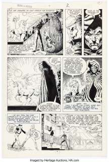 Arthur Adams And Terry Austin | Cloak and Dagger #9 Story Page 2 Original Art (Marvel, 1986). | Heritage