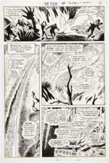 Irv Novick And Murphy Anderson | The Flash #206 Story Page 9 Original Art (DC, 1971). | Heritage