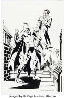 Kevin Nowlan -Batman and Joker Specialty Illustration Original Art (2003).... | Heritage