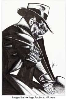 Chaykin, Howard | Howard Chaykin The Shadow: Year One #8 Variant Cover Original Art (Dynamite, 2014).... | Heritage