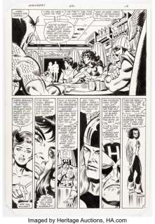 Milgrom, Al | Al Milgrom and Joe Sinnott Avengers #230 Story Page 12 Original Art (Marvel, 1983).... | Heritage